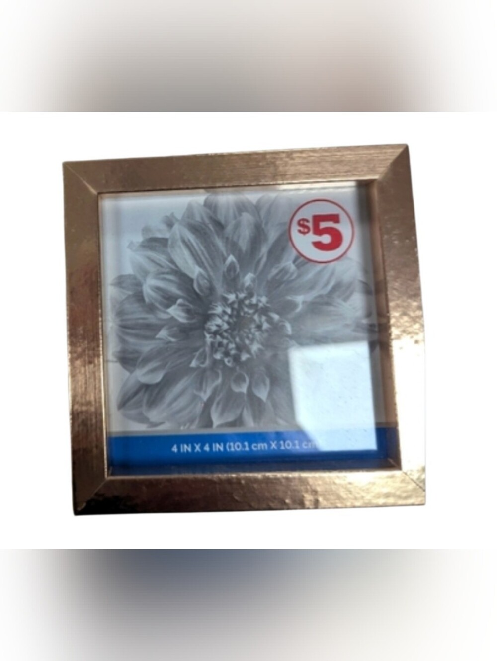 Frame. Gold Tone. New. 4 By 4 Inches.